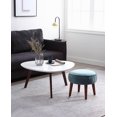 thumbnail image 4 of Hometrends velvet ottoman, 4 of 5
