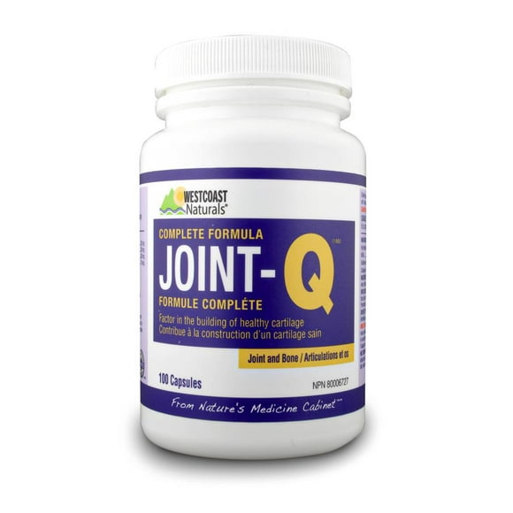 Westcoast Naturals Joint Q, a naturally boost to overall mobility after loss due to chronological factors, 100 Capsules