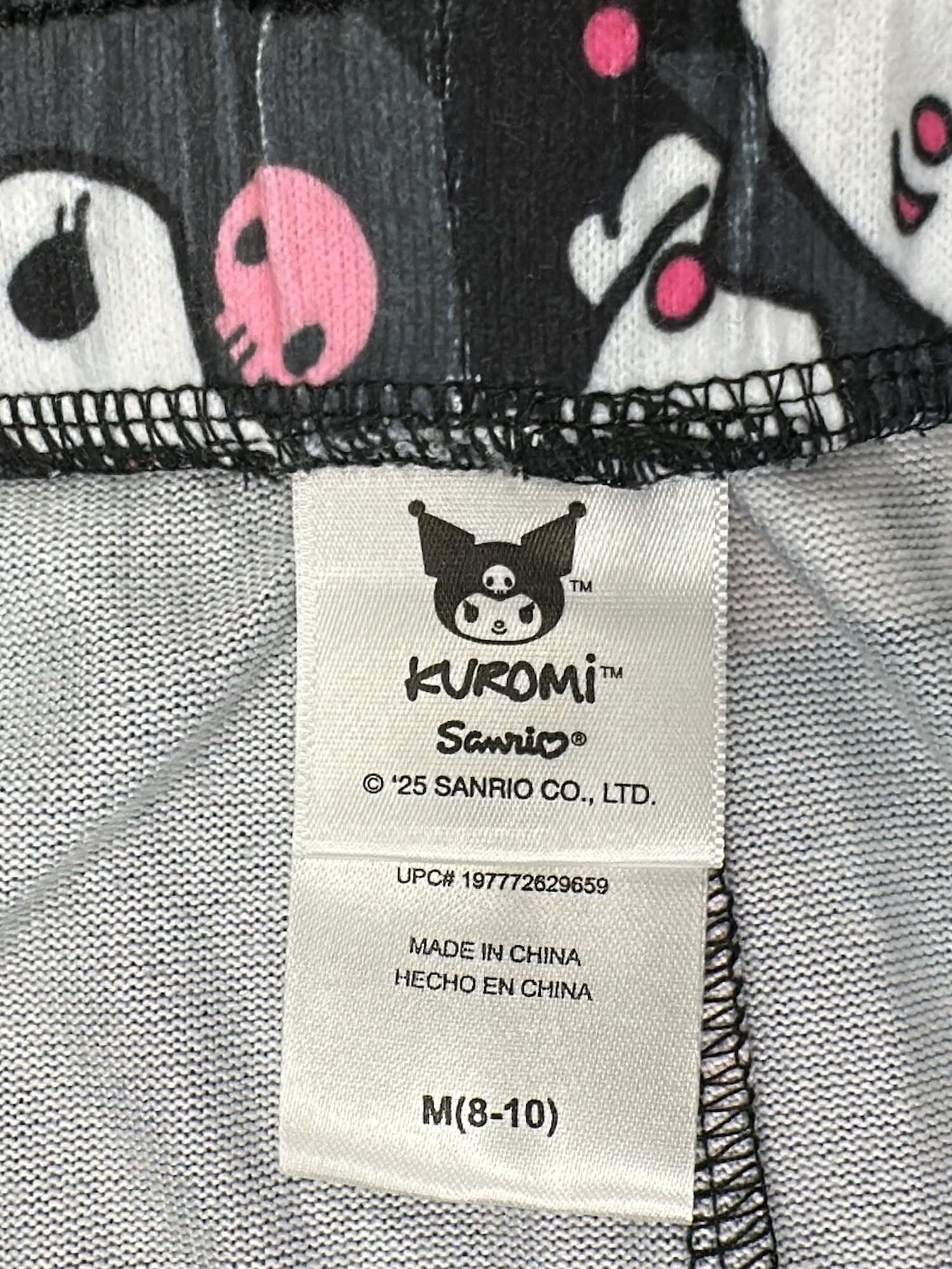 Sanrio, Women's Print Pajama Pants, Kuromi, Sizes XS-3XL
