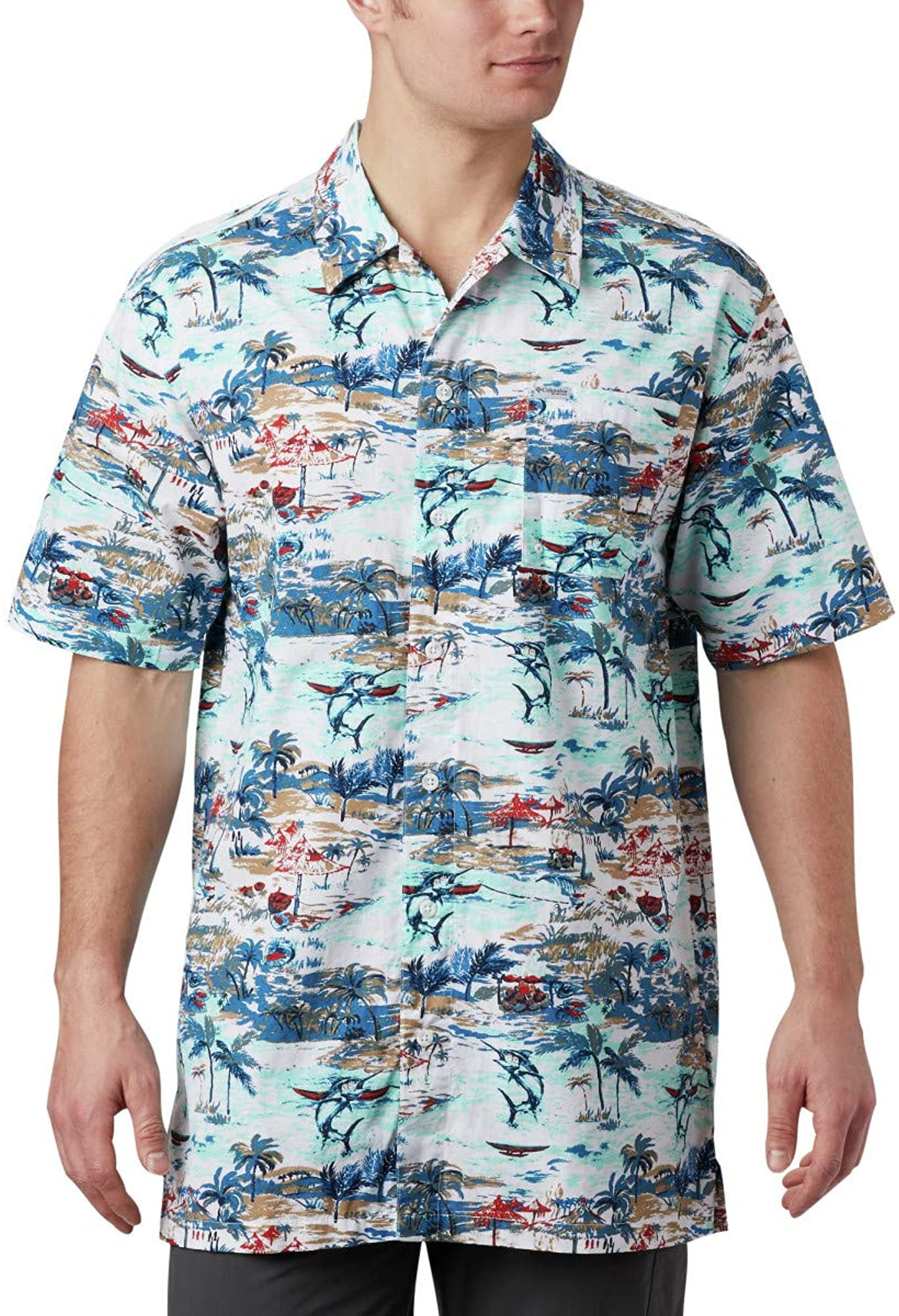 Columbia Mens Trollers Best SS Shirt 