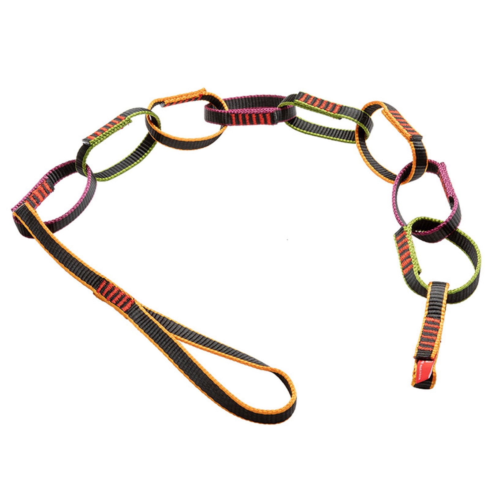 Downhill Forming Rings Slings Chain Rope Nylon Webbing Slings Safe Rings Chain Rope Outdoor Climbing Equipment Enduring
