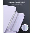 thumbnail image 4 of ESR Rebound 360 Keyboard Case Compatible with iPad Air 13" M4/M3/M2 (2026-2024), Easy-Set Magnetic Stand, Portrait/Landscape Modes, Multi-Touch Trackpad & Removable Cover, Purple, 4 of 9