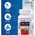thumbnail image 5 of MAJOR FIBER-TABS CALCIUM POLYCARBOPHIL-625 MG Gray 90 TABLETS UPC 309042500913, 5 of 6
