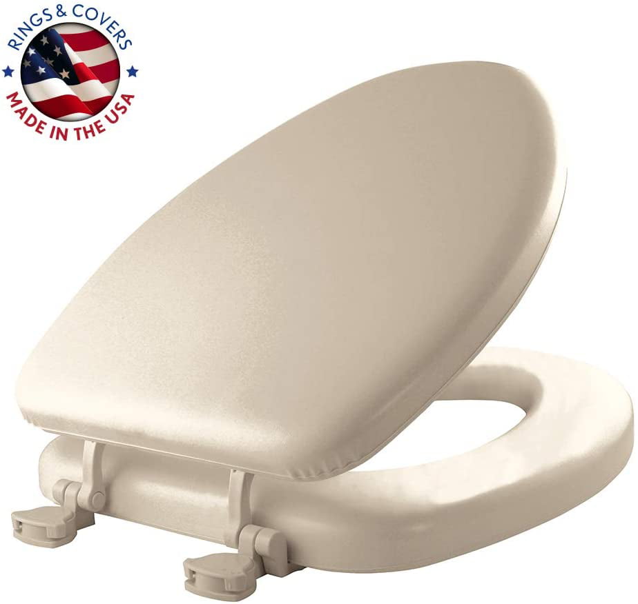 Details about   Soft Toilet Seat Easily Removes Mayfair 113ec 006 Padded With Wood Core Assorted 