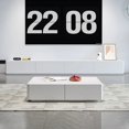 thumbnail image 2 of Mobile Console Shelf Tv Stand Lu ury Table Center Modern Coffee Tv Stand Rack Display Mueble Salon Blanco Living Room Furniture My Lux Decor Round, 2 of 12