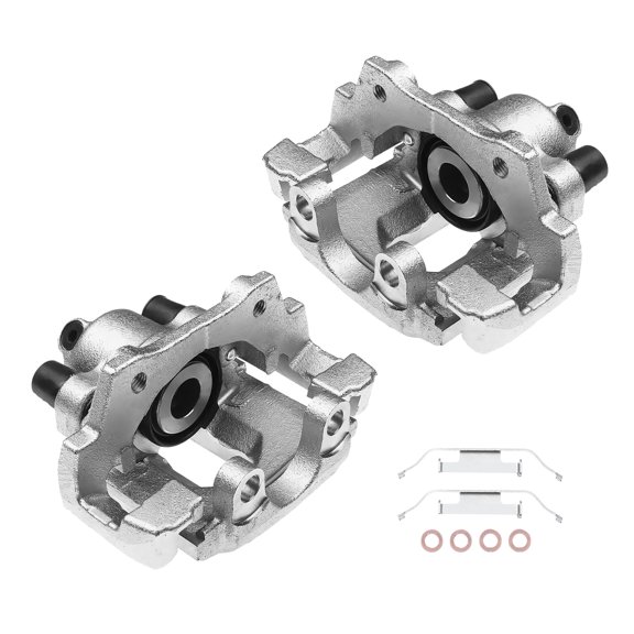 Funire Disc Brake Caliper Assembly Set of 2 - Compatible with BMW 323Ci 2000, Rear Driver & Passenger Side, 2 Brake Calipers Replacement