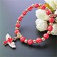 thumbnail image 1 of Pulsera de Cuentas para Mujer, Pulsera Elástica de Cuentas Blancas, Pulsera con Alas, Joyería Curativa, Regalos para Adolescentes y Niñas., 1 of 3