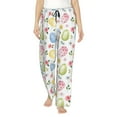 thumbnail image 2 of Lsque Easter Egg3 Print Women's Pajama Pants, Lounge Pant - Comfortable Home Wear,Elastic Waistband, Stylish Design-Medium, 2 of 9