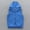 Blue, variant on fnnxnal Little Boys 5T Blue 100% Cotton Hooded Vest - Sleeveless with Zipper & Pockets for Play & School
