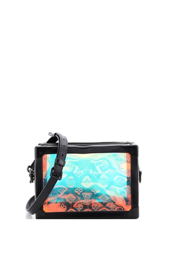 Pre-Owned Soft Trunk Bag Limited Edition Dark Monogram Prism PVC By Rebag