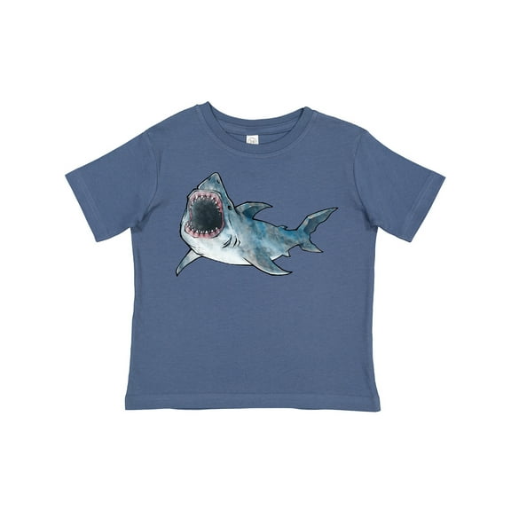 Inktastic Great White Shark Boys or Girls Toddler T-Shirt