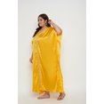 thumbnail image 4 of Oussum Plus Size Embroidered Kaftan Dresses for Women Long Solid Caftan Dress, 4 of 8