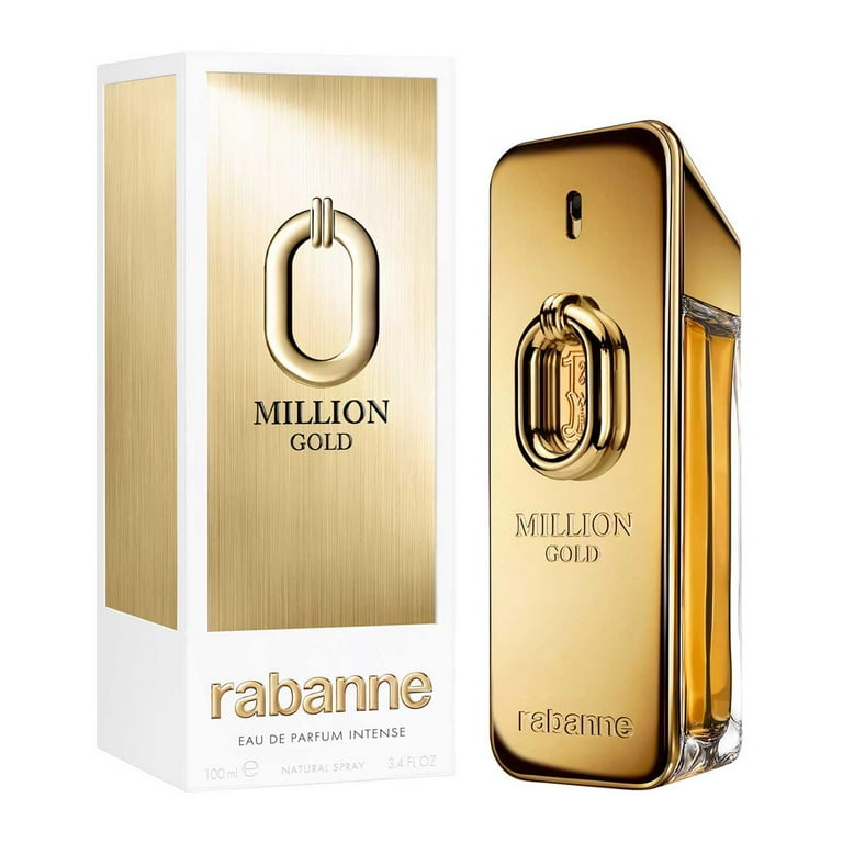 1 Million Gold by Paco Rabanne, 3.4 oz EDP Intense spray for Men