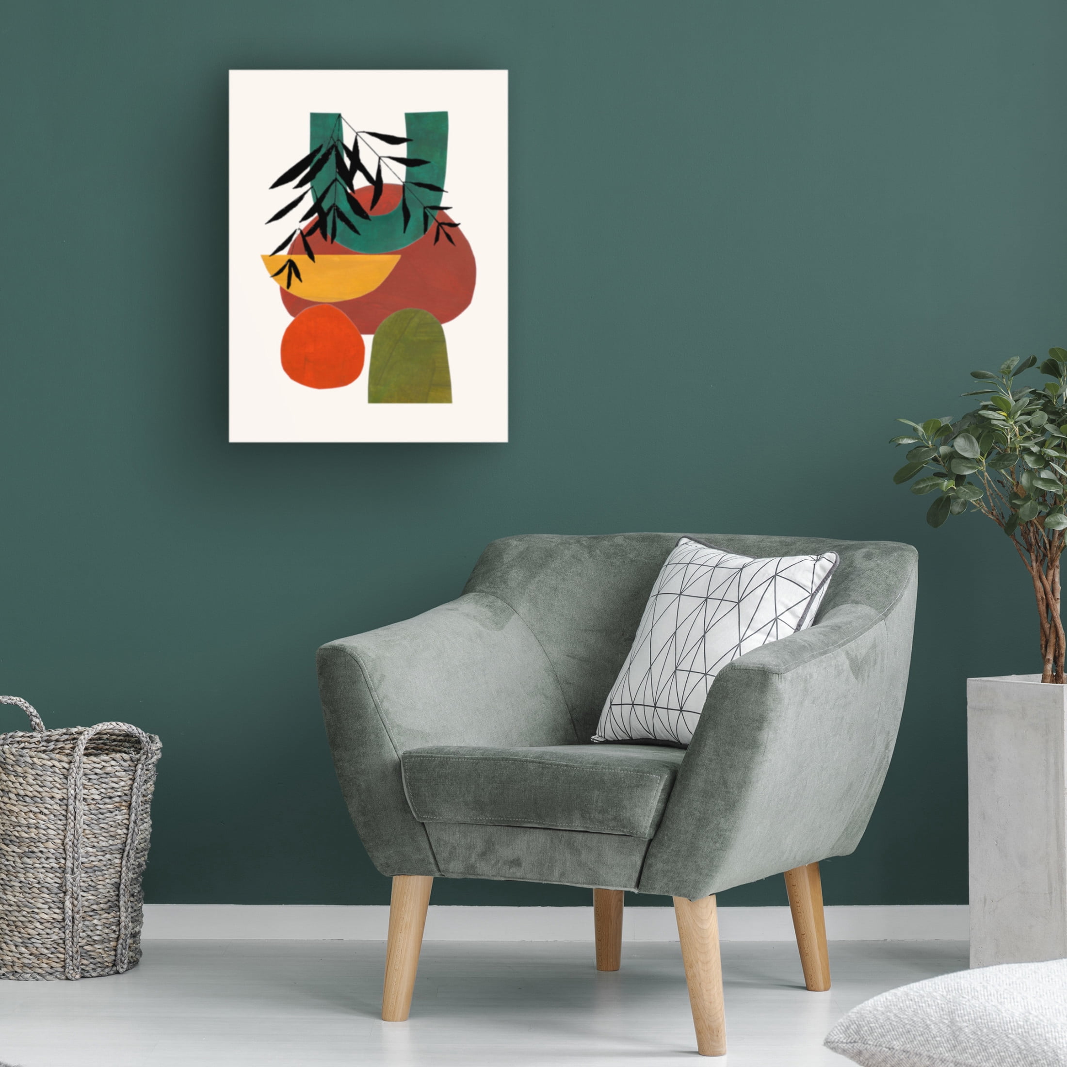 Trademark Fine Art Ejaaz Haniff Hanging Garden Canvas Wall Art