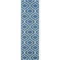 thumbnail image 2 of Nourison Jubilant Modern Moroccan Blue 2'3" x 7'3" Area Rug, (7' Runner), 2 of 7
