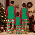 thumbnail image 5 of QIUOMBBP Couples Funny Christmas Pajamas Matching Sets Long Sleeve Tops Pjs Bottoms Family Sleepwear Two Piece, Multicolor, M, 5 of 6