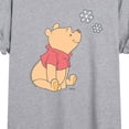 thumbnail image 3 of Winnie the Pooh - Snowflakes - Juniors Oversized Graphic T-Shirt, 3 of 5