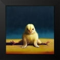 thumbnail image 2 of Heffernan, Lucia 20x20 Black Modern Framed Museum Art Print Titled - Yoga Chick Front Split, 2 of 5