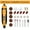Rotary Tool 28pcs, variant on Valentine's Day 6 Speed Rotary Tool Kit - Flex Shaft & Multifunctional Chuck, Power Set for DIY Crafts Sanding Polishing Engraving Drilling