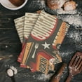 thumbnail image 3 of Menu Retro Style Restaurant Poster Microfiber Cleaning Cloths Hand Towels Dishcloth Utensils For Kitchen House Things Wipe Towel, 3 of 7