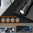 thumbnail image 5 of XHP99 LED Rechargeable Flashlights 10 Modeswith COB Light 2 in 1 COB Work Light Flashlights for Outdoor Camping, 5 of 14