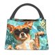 thumbnail image 1 of Fotbe Funny Swimming Chihuahua Bolsa Térmica Portátil con Estampado, Bolsa de Entrega de Alimentos Aislada, Bolsa Reutilizable de Gran Capacidad para Comidas y Supermercado, 1 of 6