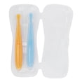 thumbnail image 2 of Cuchara de entrenamiento de silicona portátil de punta suave de tamaño perfecto cucharas de alimentación para bebés 2 piezas de regalo para bebés ANGGREK Otros, 2 of 8