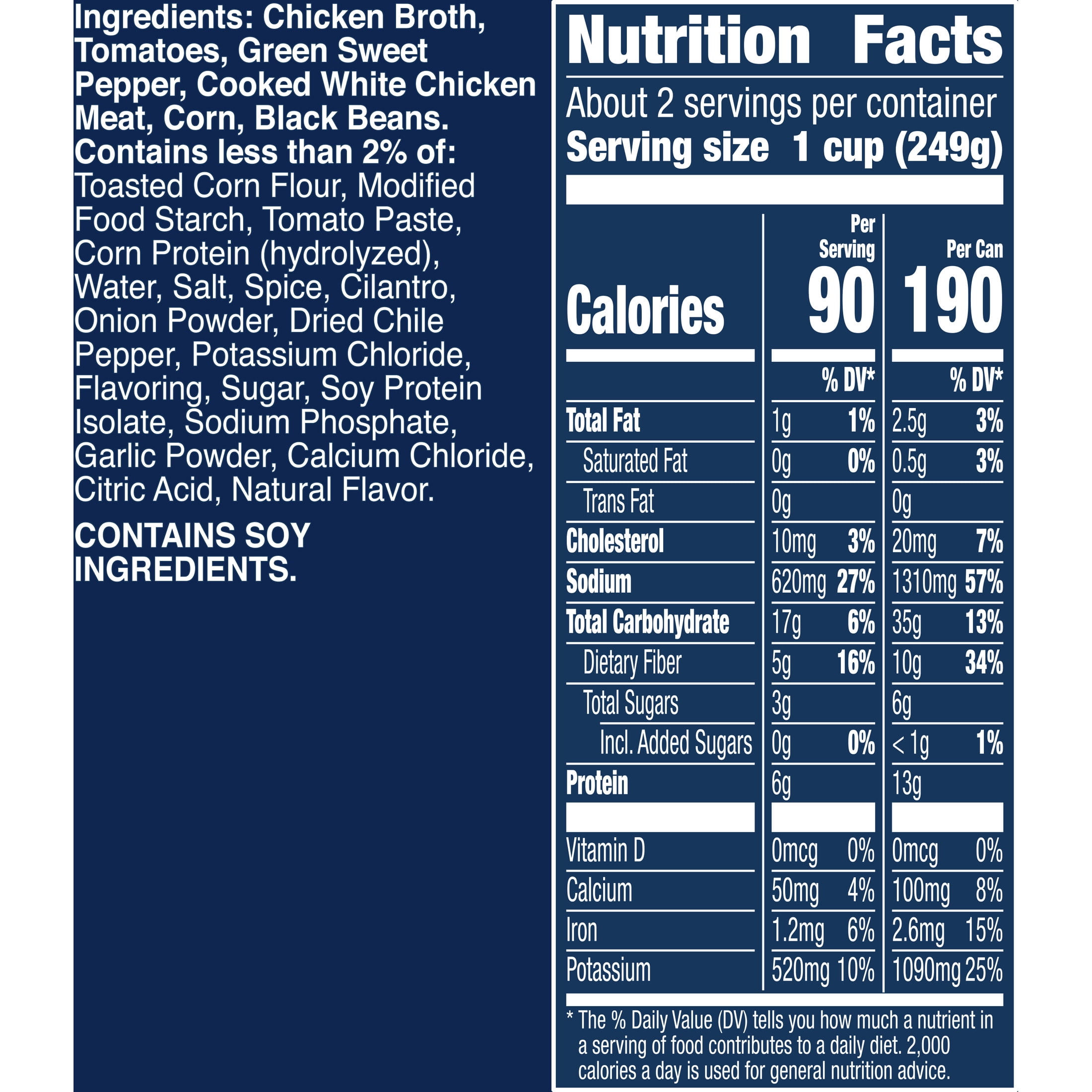 Progresso Traditional, Chicken Tortilla Canned Soup, Gluten Free, 18.5 oz.