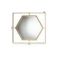 thumbnail image 6 of Baxton Studio Gates Modern Glam and Luxe Antique Goldleaf Metal Accent Wall Mirror, 6 of 6