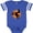 Football Blue and White, variant on Inktastic Motocross Rider Freestyle Sports Boys Baby Bodysuit