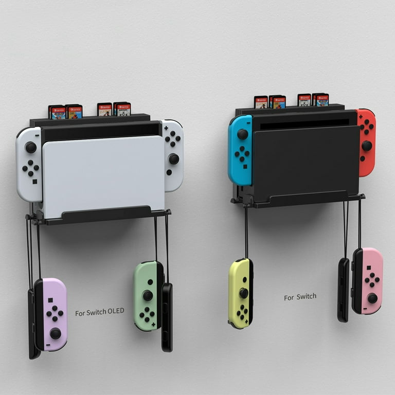 Wall Mount for Nintendo Switch and Switch OLED Metal Stand Kit