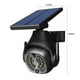 thumbnail image 3 of Cámara de seguridad solar simultánea para exteriores | LED sensor de movimiento 30 | Luz intermitente alimentada por energía solar | ABS impermeable IP65 | 3 Modos | 17x13x11cm Negro | Disuasivo de, 3 of 9