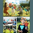 thumbnail image 6 of Lucky Doug Pop Catch Ball Game Toys for Kids - Outdoor Game Toys, Catch Toys, Backyard Game, Lawn Game, Beach Game - Kids Catch Ball Game Toys with 4 Launcher 20 Balls, 6 of 10