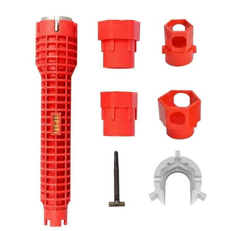 

14in1 Sink Basin Multifunction Faucet Wrench Install CS Tap X3 Installer O9I5