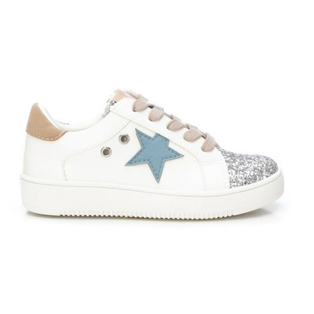 Tenis Niña XTI Casual Urbano Comodo plateado 21