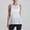 White, variant on Wowcloth Clearance Top Women's Round Neck Sports Mesh Lace Back Yoga