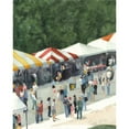 thumbnail image 3 of Fagan, Edie 20x24 Black Modern Framed Museum Art Print Titled - Street Party I, 3 of 5