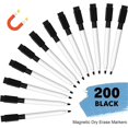 thumbnail image 5 of 200 Pcs Magnetic Dry Erase Markers Fine Point Tip Whiteboard Markers, 5 of 5