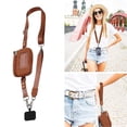 thumbnail image 2 of Leodye 1PCS Adjustable Phone Lanyard Crossbody Strap with Wallet Card Holder for Daily Outdoor Use -22IN, 2 of 4