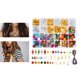 thumbnail image 2 of Anillos de Pelo Sunnimix Cuentas de Brazalete de Trenza de Pelo, 2 of 8