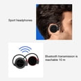 thumbnail image 5 of SHARE SUNSHINE Bluetooth/Card Headphones Foldable Rechargeable for Music/Games(Black), 5 of 5