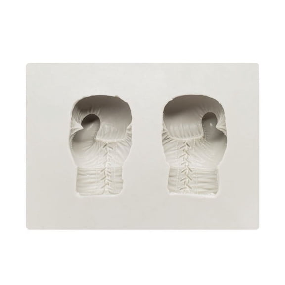 Exquisite Boxing-Glove Mold Craft Cake Chocolate Clay Decorating Baking Gift