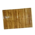 thumbnail image 2 of Tapete de Baño de Madera de Bambú Natural, Tapete Antideslizante para Baño y SPA, 2 of 9