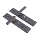 thumbnail image 1 of Manija de puerta de acero inoxidable Cerradura de puerta Práctica y fácil de instalar Perilla de puerta Palanca de puerta de entrada para puerta de Negro, 1 of 8