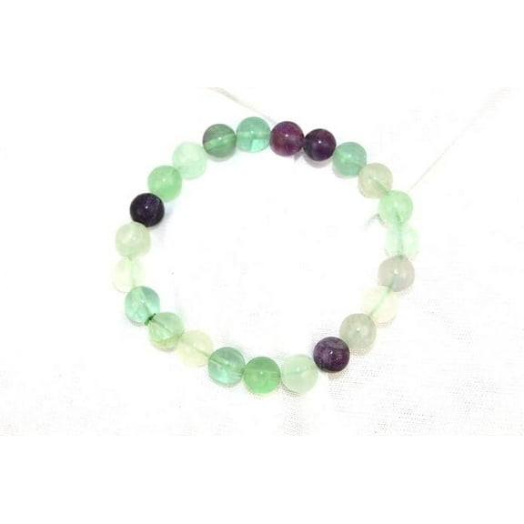Jet Round Beads Stretch Bracelet Natural Genuine Metaphysical A  Free Booklet Healing Gift Gemstone Crystal Bracelet