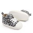 thumbnail image 4 of Shenmeida 1Pair Baby Girls Boys Leopard Print Soft Sneakers Soft Sole High-Top Ankle Infant for Daily Wear, 4 of 8