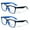 Blue, variant on 2 Pairs Kids Blue Light Blocking Glasses, Anti Eyestrain & UV Protection, Computer Gaming TV Phone Glasses for Boys Girls - Clear Lens Eye Glasses (Age 4-11)