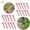 Q17# Red,20PCS, variant on Heavy Duty Nylon Tent Stakes Ground Pegs Outdoor Camping Anchors,Black,20PCS