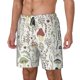thumbnail image 1 of Fotbe Colorful Mushrooms and Plants Traje de Baño para Hombre – Shorts de Natación de Secado Rápido con Forro y Bolsillos-X-Large, 1 of 6