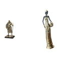 thumbnail image 1 of Figura de caballero, estatua de escritorio, artesanía artística, adorno decorativo coleccionable de resina, ideal para regalar, decorar el hogar, la o, 1 of 8